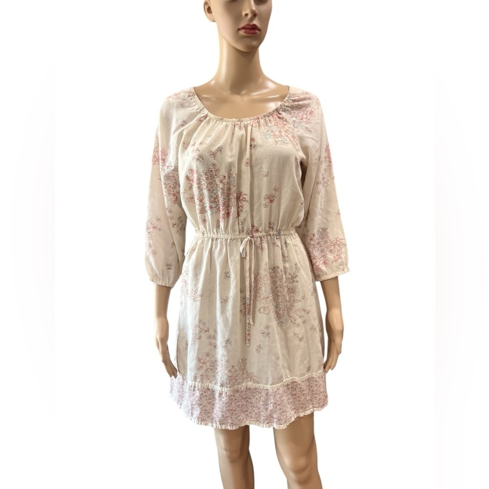 Prairie bohemian festival dress altered vintage M/L